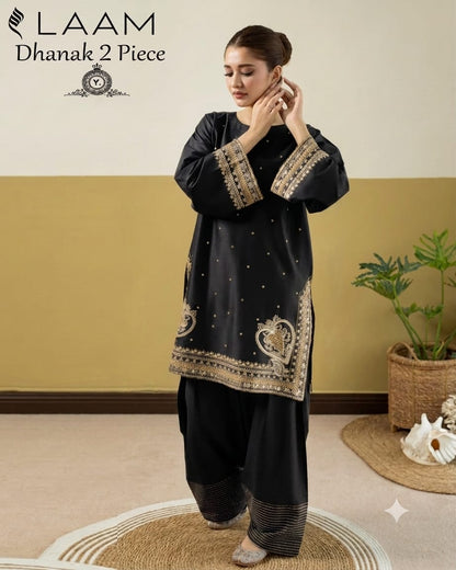 DHANAK  2PC EMBROIDERY