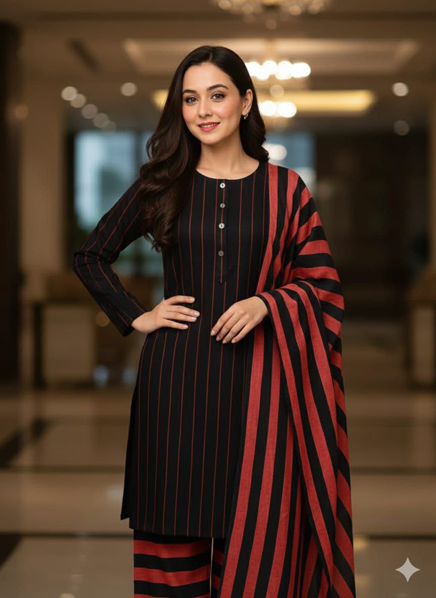 Susi khaddar winter collection (RED)